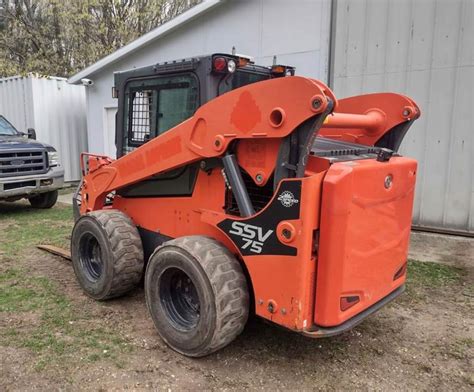 kubota ssv skid steer for sale|kubota ssv75 auction results.